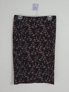 Express Floral Pencil Skirt